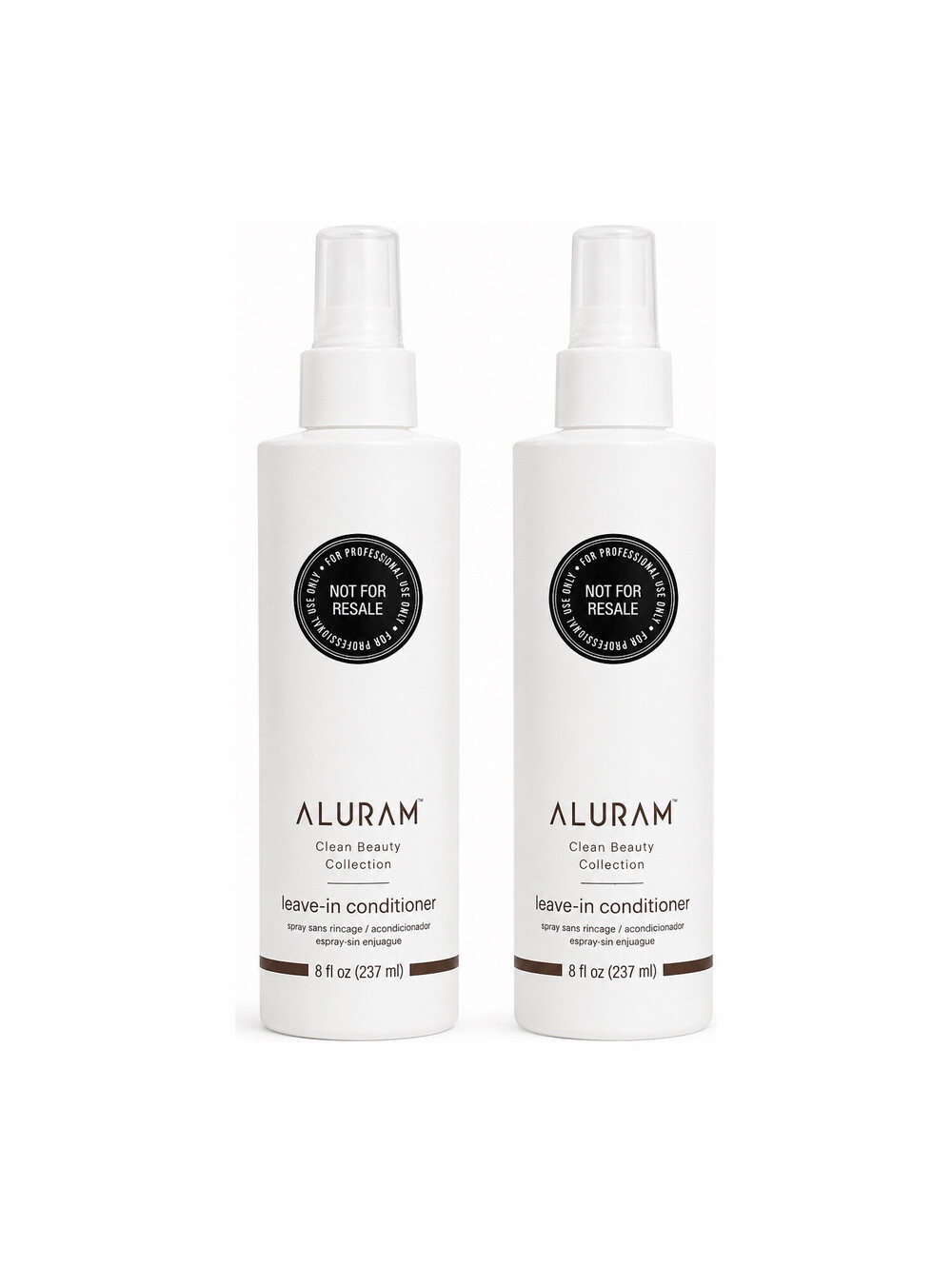 Aluram Leave In Conditioner 8 Fl.Oz Clean Beauty Hair Moisture Spray Duo